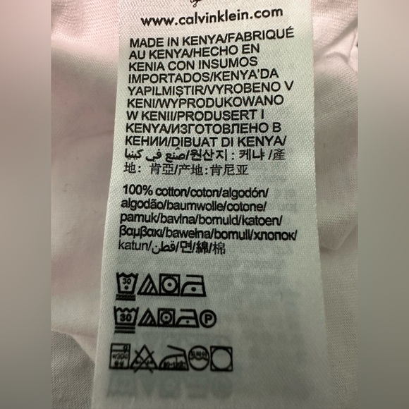 New Calvin Klein men T-shirts, size medium cotton - Picture 4 of 4